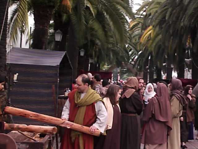 El mercado de Cafanan. (Escenario: paseo de las Palmeras)